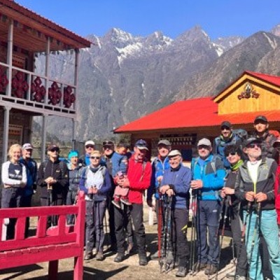 Team During Kanchenjunga Trekking
