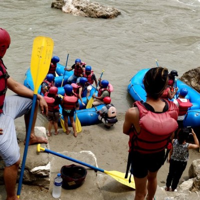 Rafting in Nepal