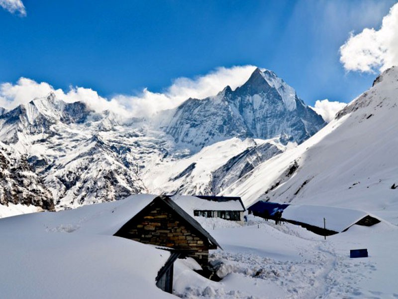 Annapurna Base Camp Trek in January 