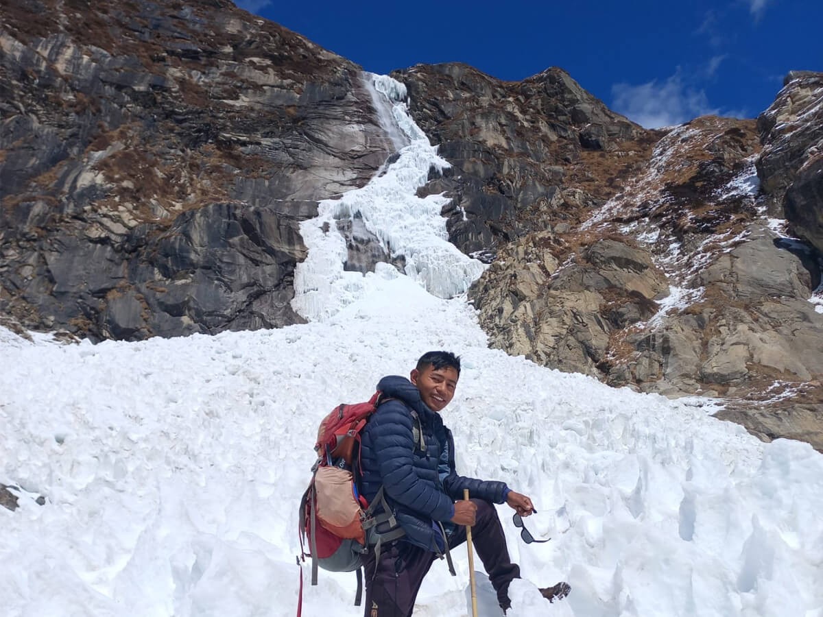 Beautiful picture during Kanchenjunga trekking