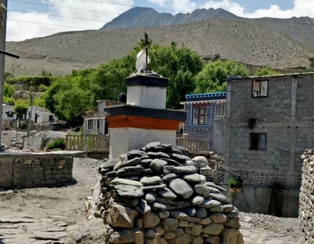 Upper Mustang Stupas