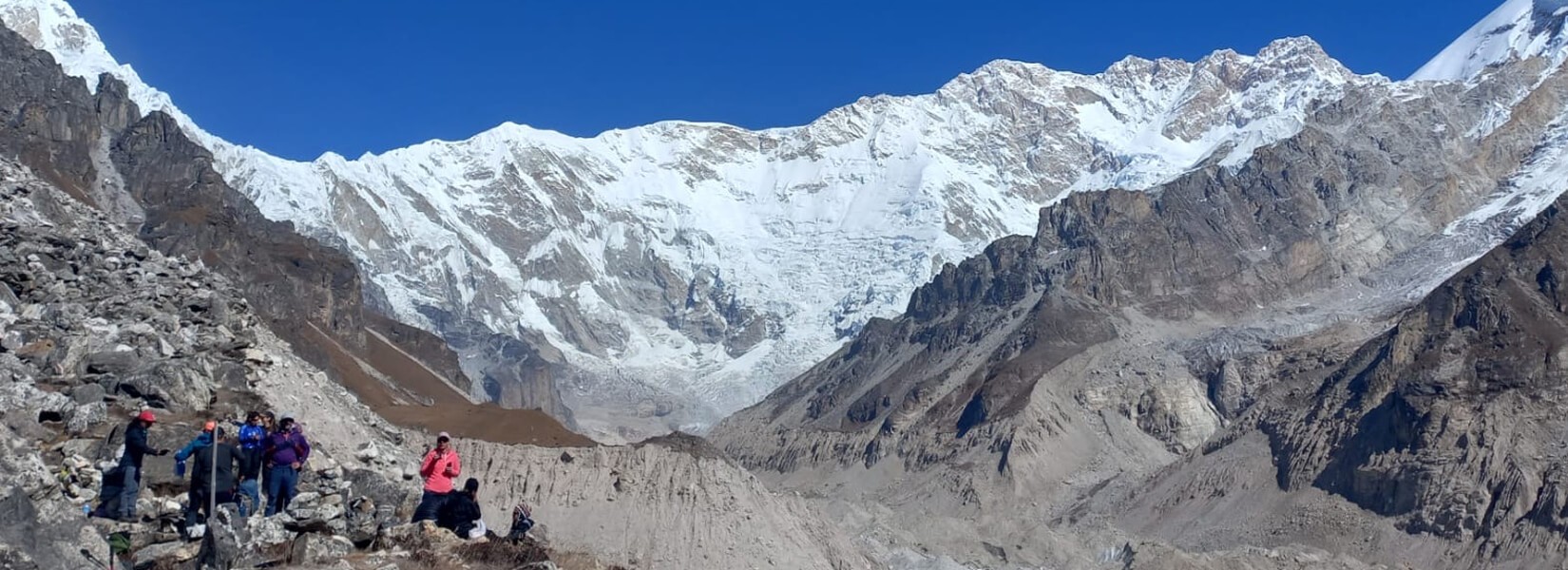 Stunning picture of Mt. Kanchenjunga(8586m), captured during Kanchenjunga Expedition