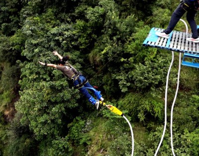 Bhotekoshi Bungee Jump in Nepal