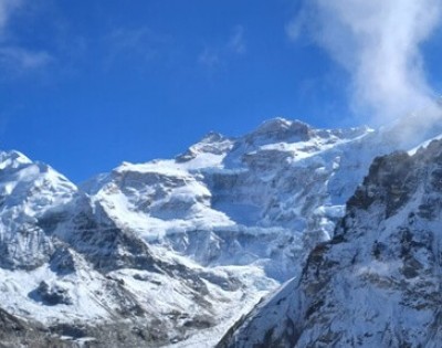 Stunning picture of Mt. Kanchenjunga(8586m), captured during Kanchenjunga Expedition